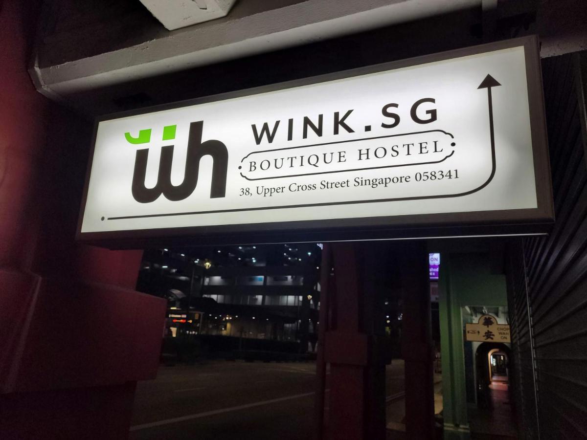 Wink At Upper Cross Street Hotel Singapur Exterior foto